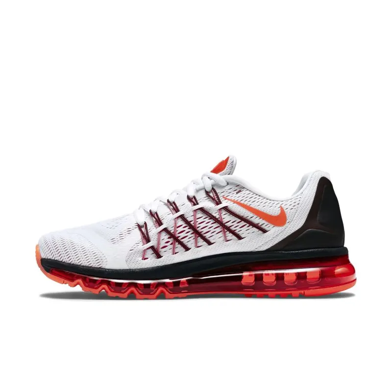 Nike Air Max 2015 White/Bright Crimson-Black (698902-106)