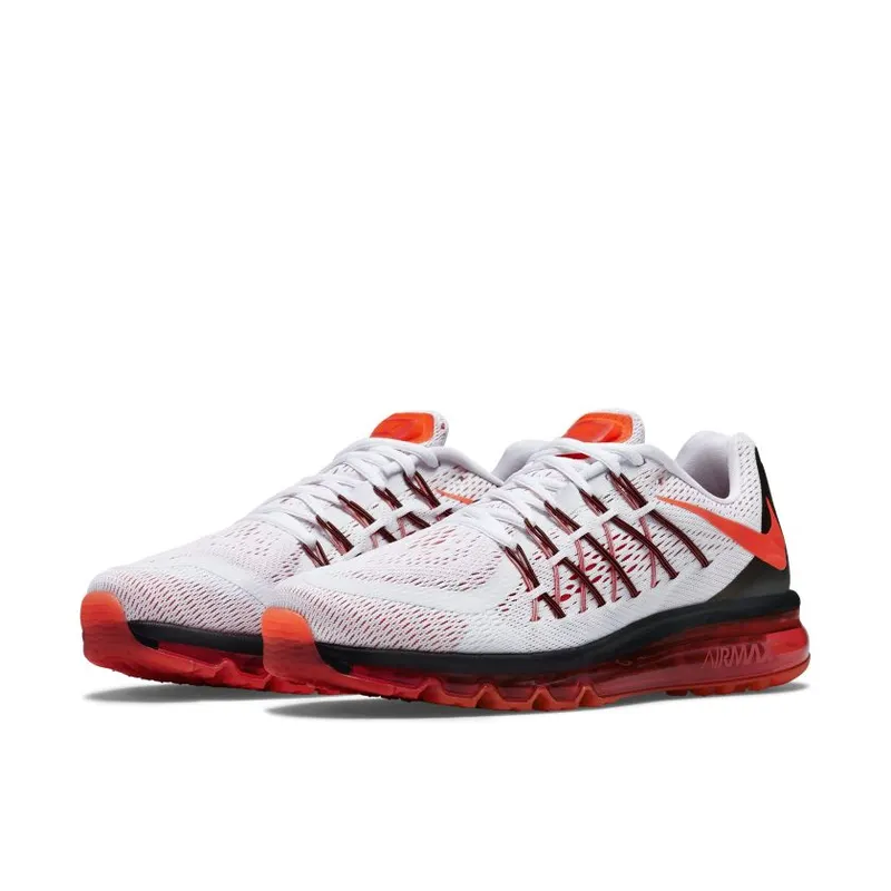 Nike Air Max 2015 White/Bright Crimson-Black (698902-106)