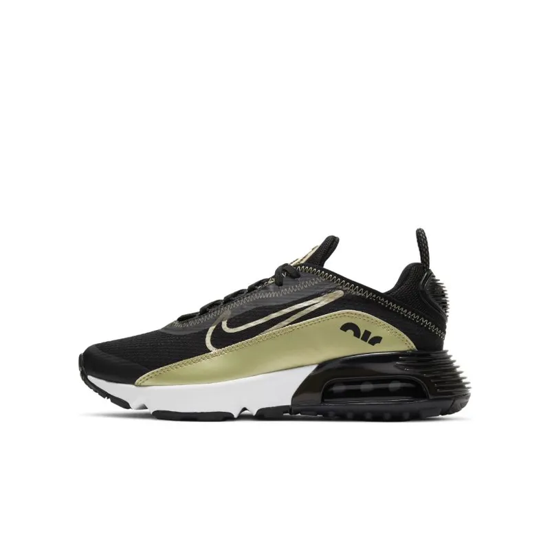 Nike Air Max 2090 Black Metallic Gold Star (GS) (CJ4066-006)
