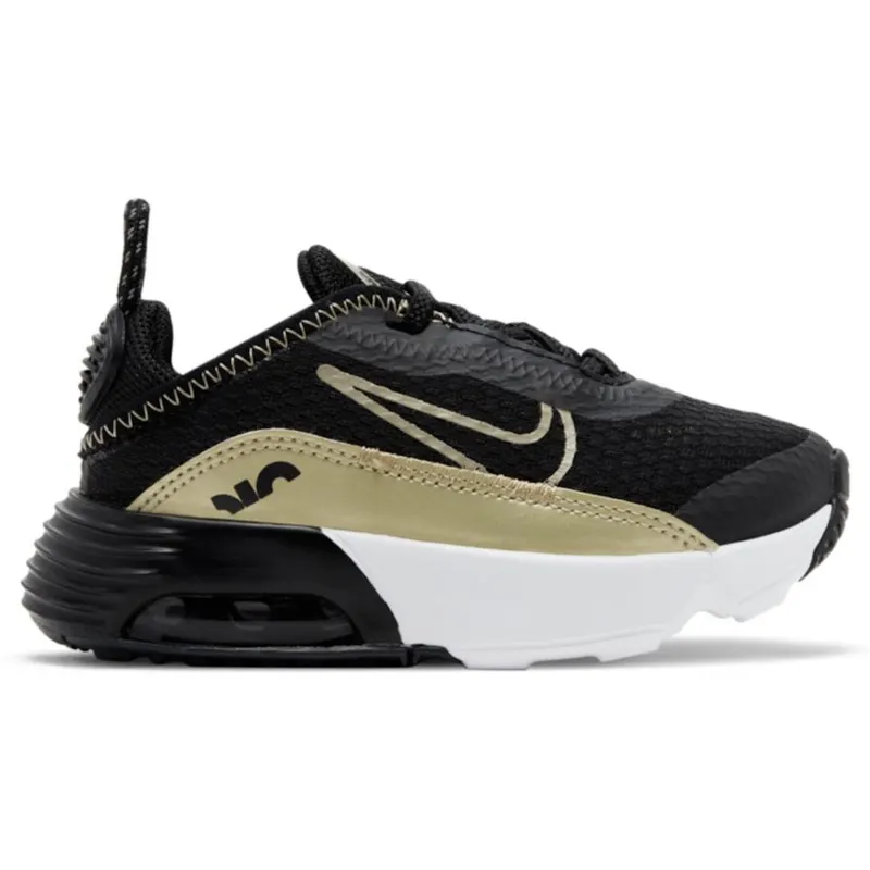 Nike Air Max 2090 Black Metallic Gold Star (TD) (CU2092-006)