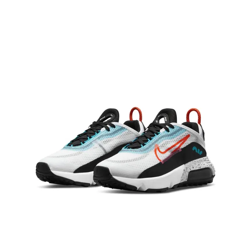 Nike Air Max 2090 White Turf Orange Speckled (GS) (CJ4066-106)
