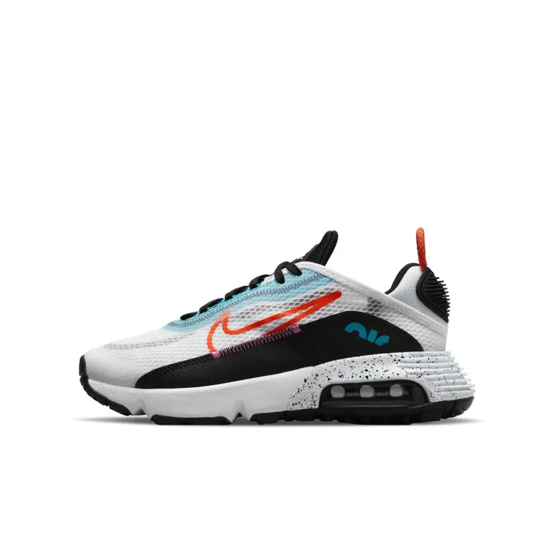 Nike Air Max 2090 White Turf Orange Speckled (GS) (CJ4066-106)