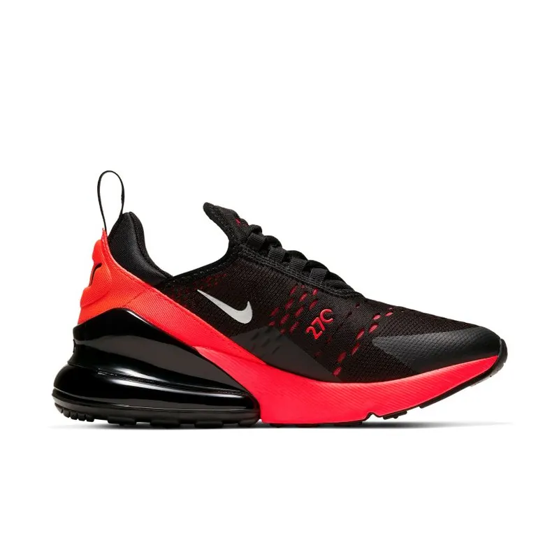 Nike Air Max 270 Black Bright Crimson (GS) (943345-018)