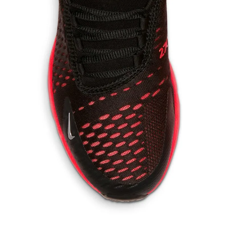 Nike Air Max 270 Black Bright Crimson (GS) (943345-018)
