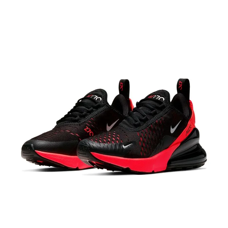 Nike Air Max 270 Black Bright Crimson (GS) (943345-018)