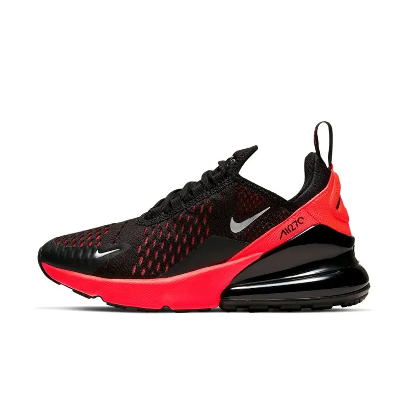 Nike Air Max 270 Black Bright Crimson (GS) (943345-018)