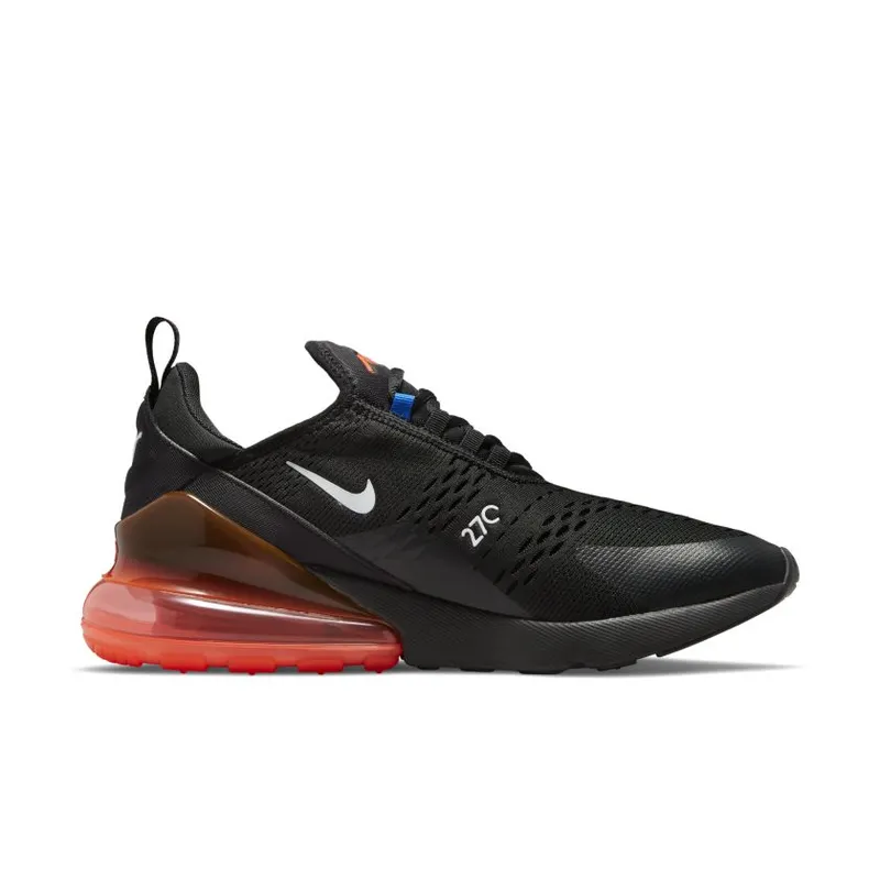 Nike Air Max 270 Black Bright Crimson Racer Blue (DO6678-001)
