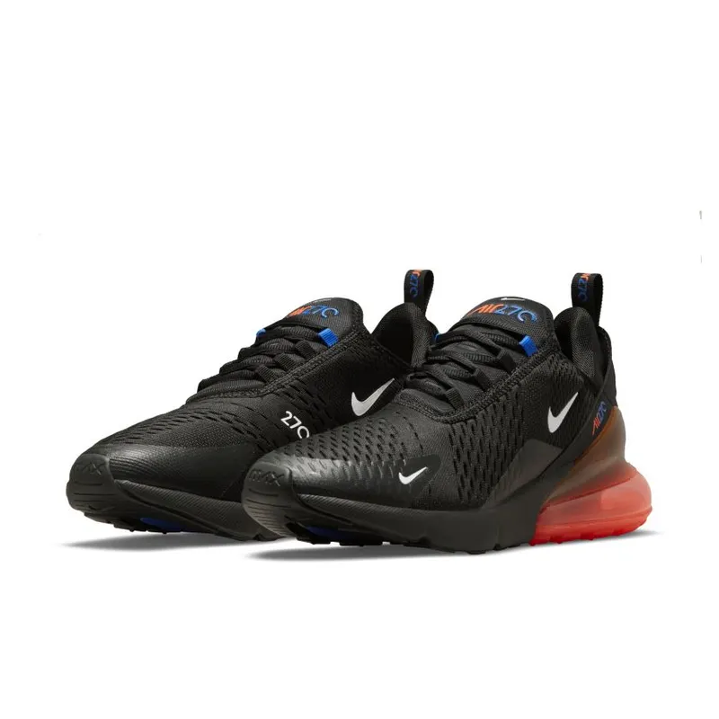 Nike Air Max 270 Black Bright Crimson Racer Blue (DO6678-001)