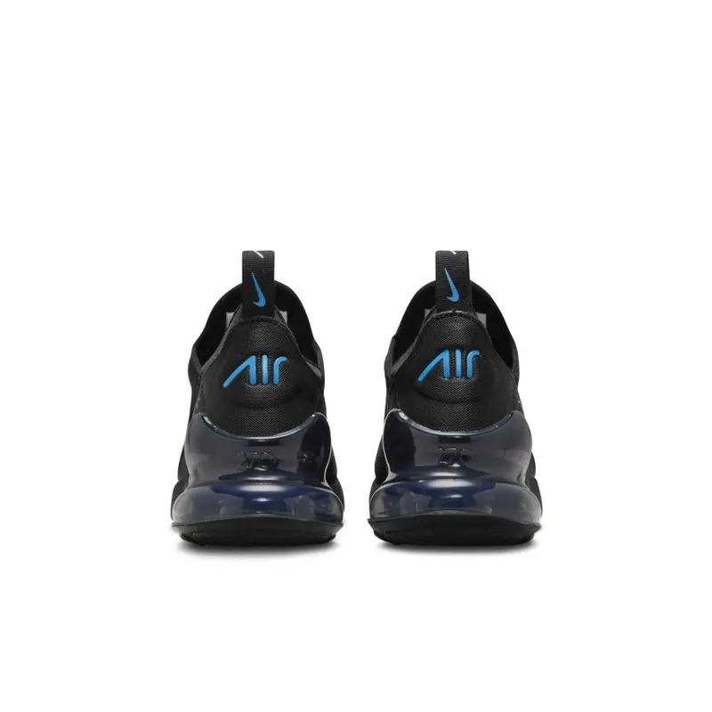 Nike Air Max 270 Black Imperial Blue (GS) (CN9575-001)
