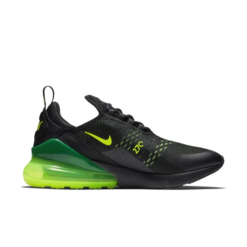 Nike Air Max 270 Black Volt Oil Grey (AH8050-017)