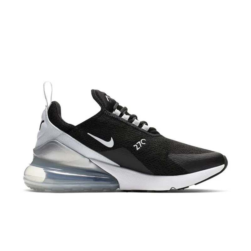 Nike Air Max 270 Black White Pure Platinum (Women’s) (AH6789-013)