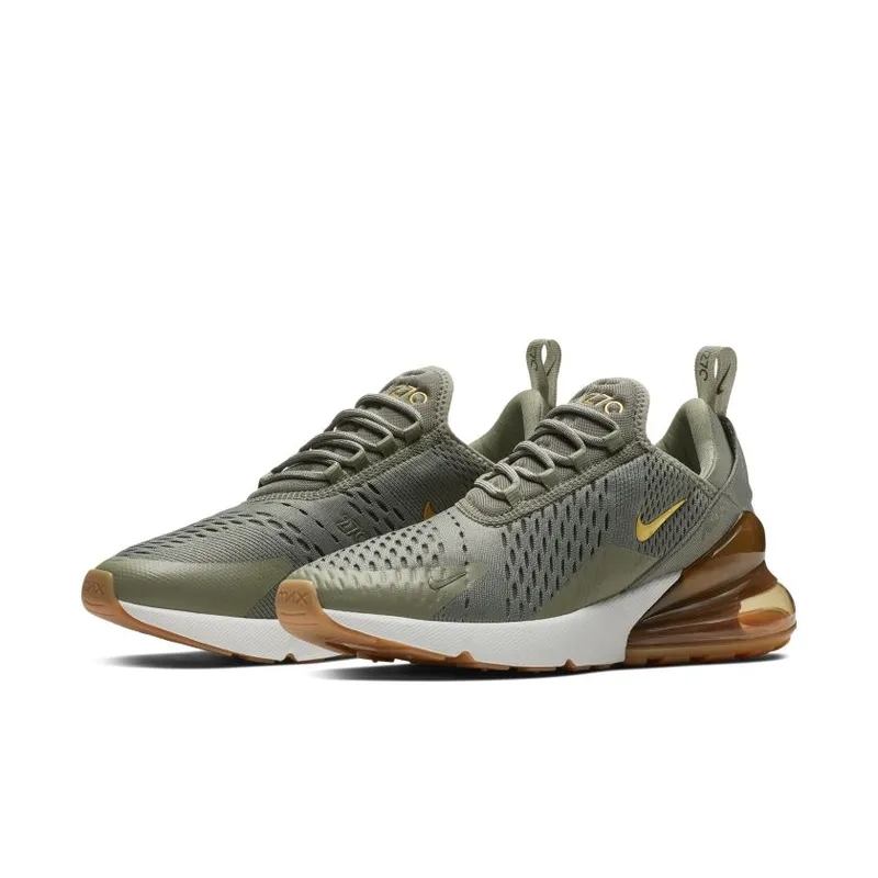 Nike Air Max 270 Dark Stucco Metallic Gold (Women’s) (AV8427-001)