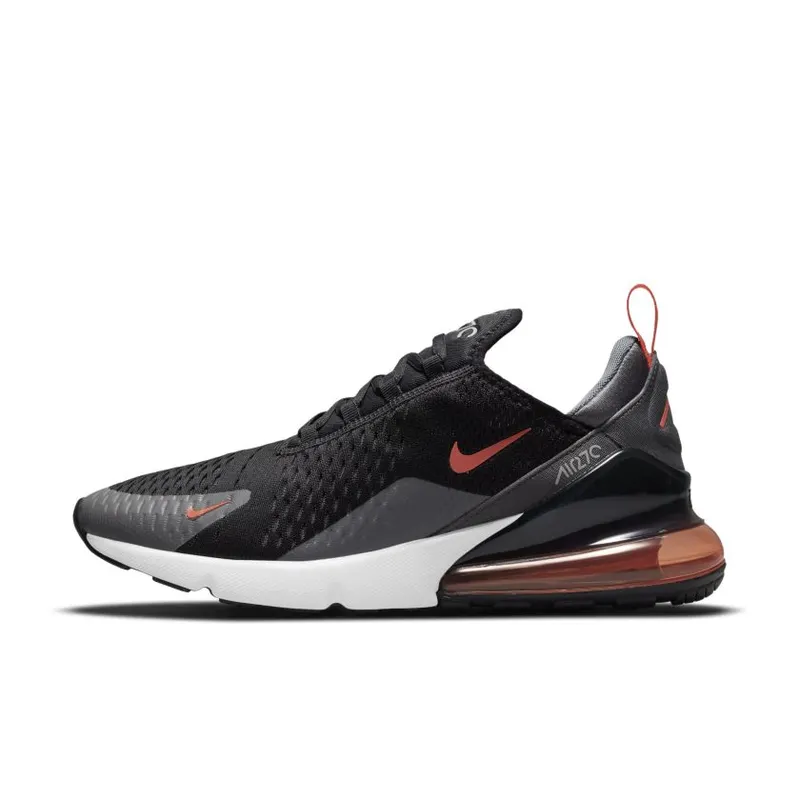 Nike Air Max 270 Essential Black Grey Orange (DM2462-001)