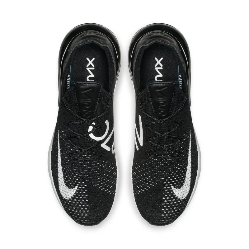 Nike Air Max 270 Flyknit Black White (Women’s) (AH6803-001)