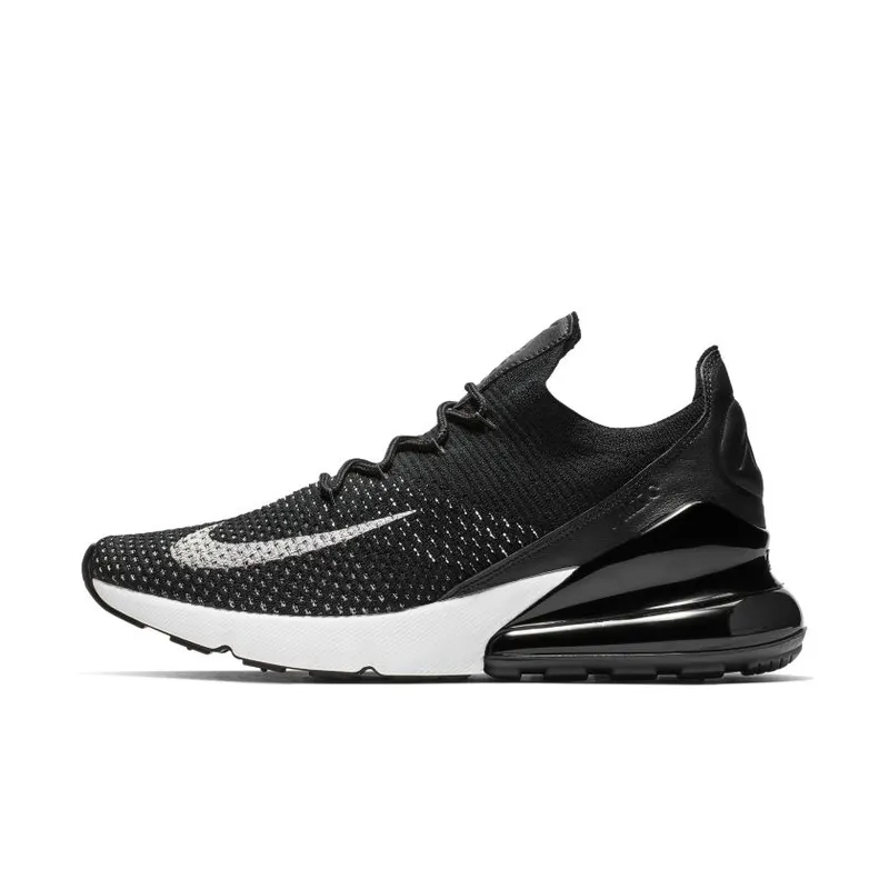 Nike Air Max 270 Flyknit Black White (Women’s) (AH6803-001)
