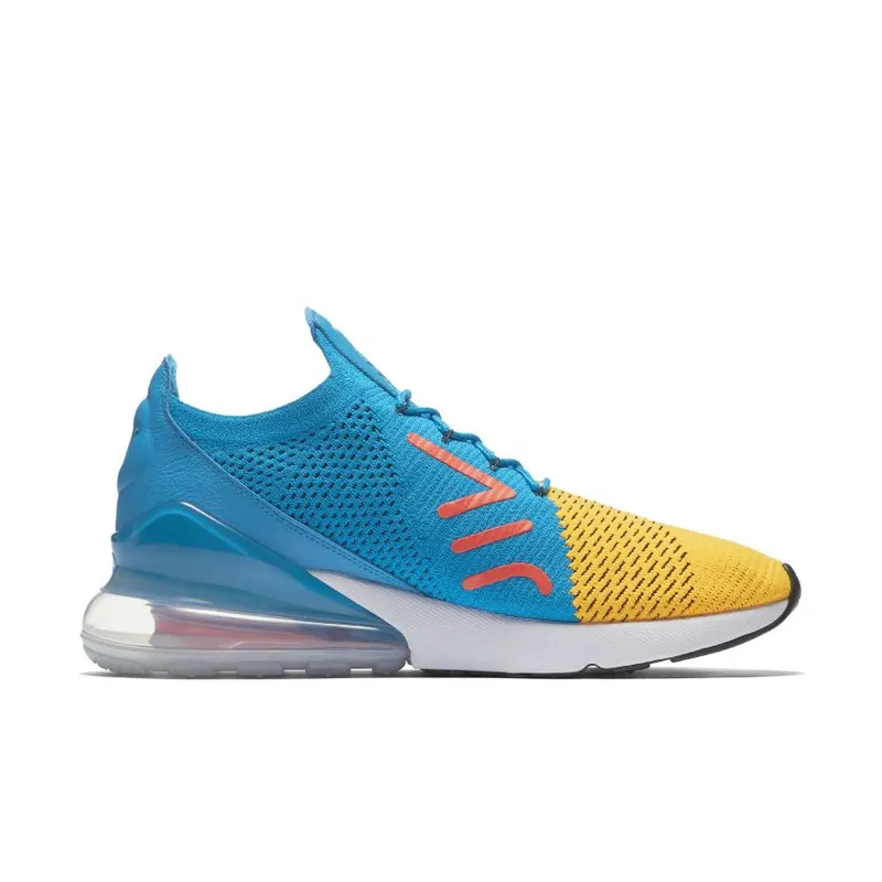 Nike Air Max 270 Flyknit Laser Orange Blue Orbit (AO1023-800)