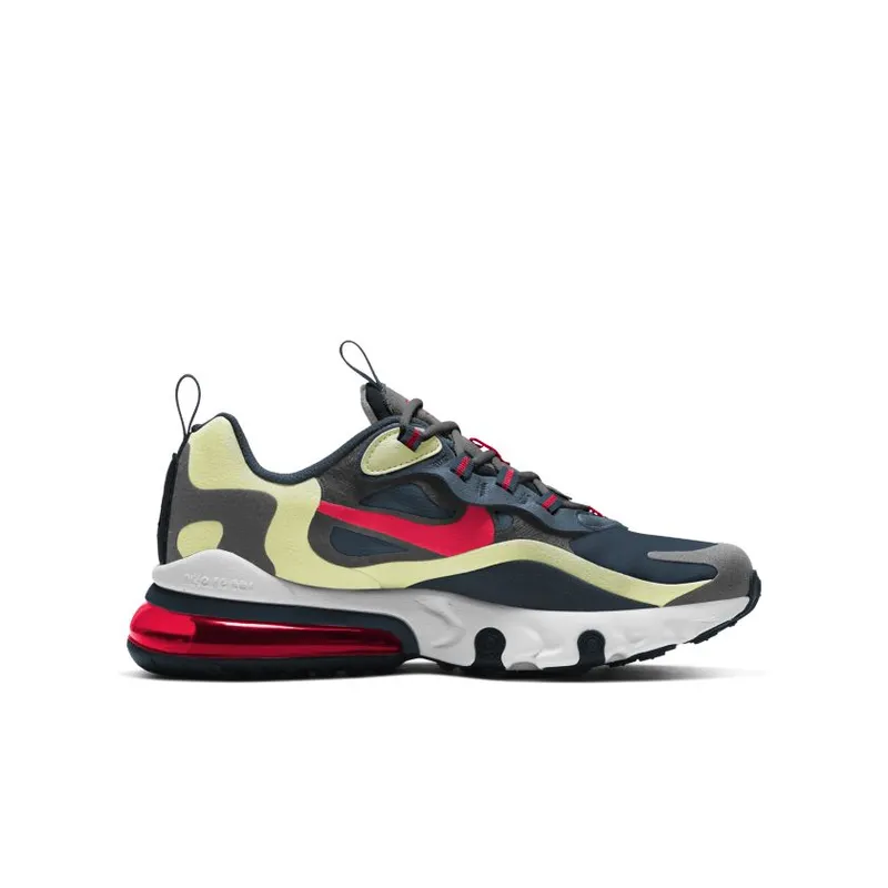 Nike Air Max 270 Iron Grey Lime Crimson (GS) (BQ0103-015)