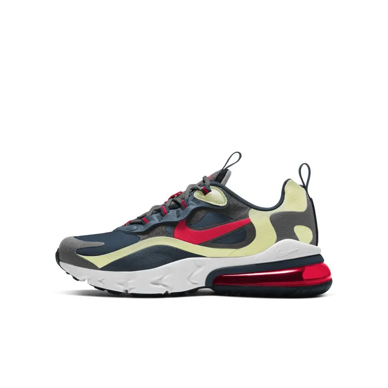 Nike Air Max 270 Iron Grey Lime Crimson (GS) (BQ0103-015)