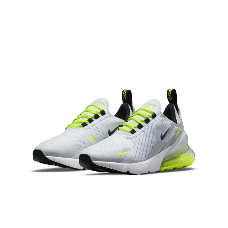 Nike Air Max 270 Pure Platinum Volt (GS) (DO1382-100)