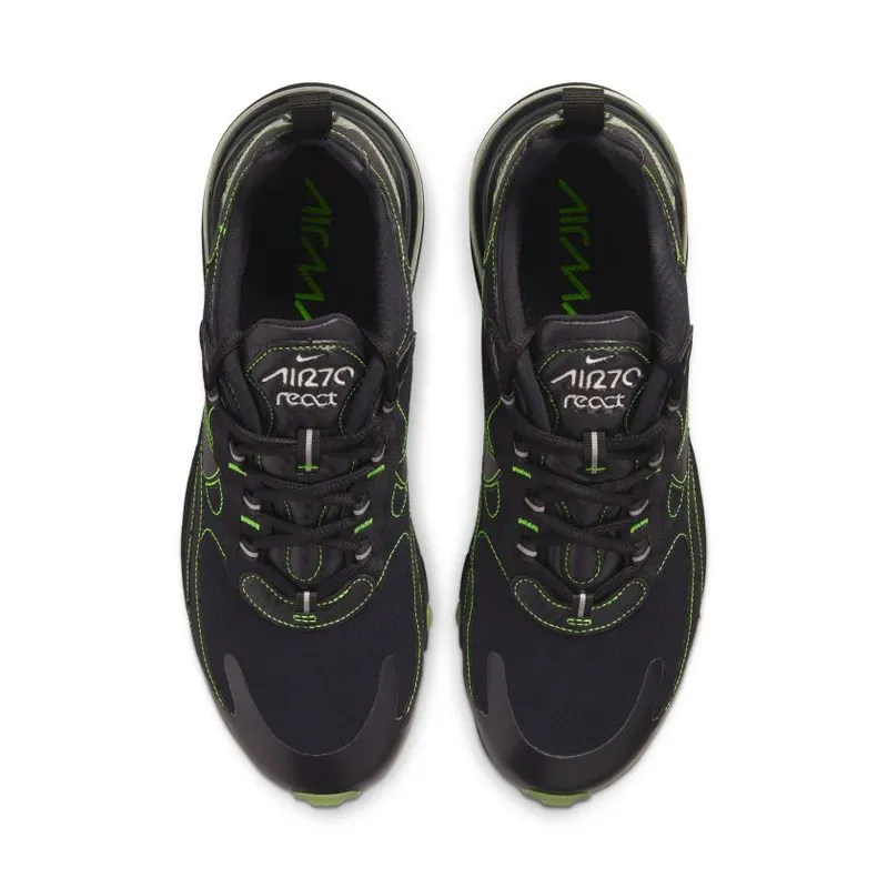 Nike Air Max 270 React Black Electric Green (CQ6549-001)