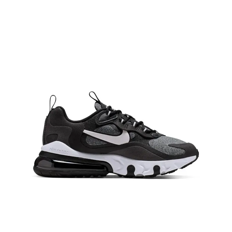 Nike Air Max 270 React Black Vast Grey (GS) (BQ0103-003)
