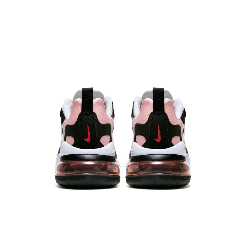 Nike Air Max 270 React Black White Bleached Coral (Women’s) (AT6174-005)