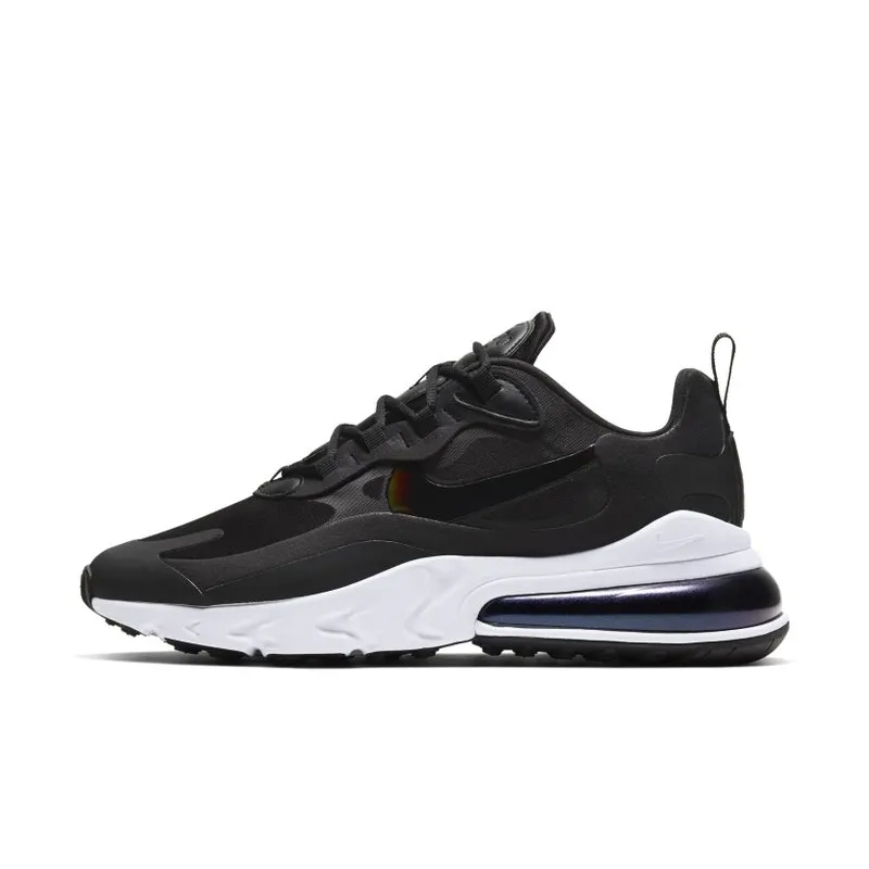 Nike Air Max 270 React Black White Iridescent (Women’s) (CJ0619-002)