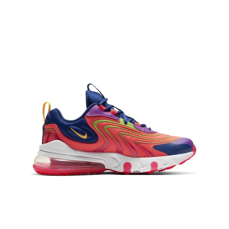 Nike Air Max 270 React Crimson Navy (GS) (CD6870-600)