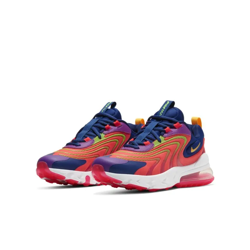 Nike Air Max 270 React Crimson Navy (GS) (CD6870-600)
