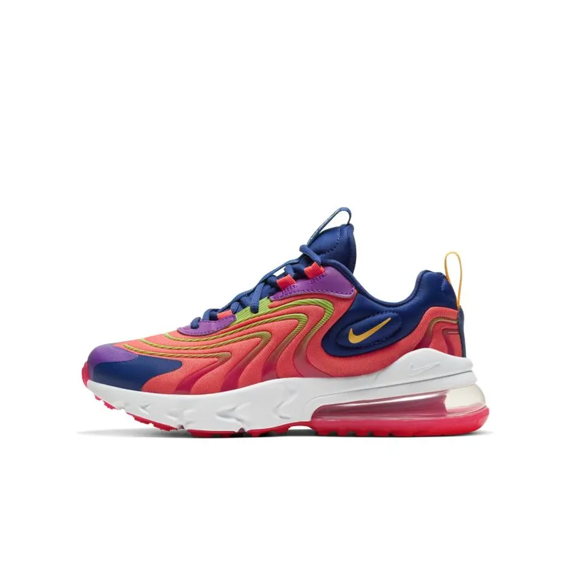 Nike Air Max 270 React Crimson Navy (GS) (CD6870-600)