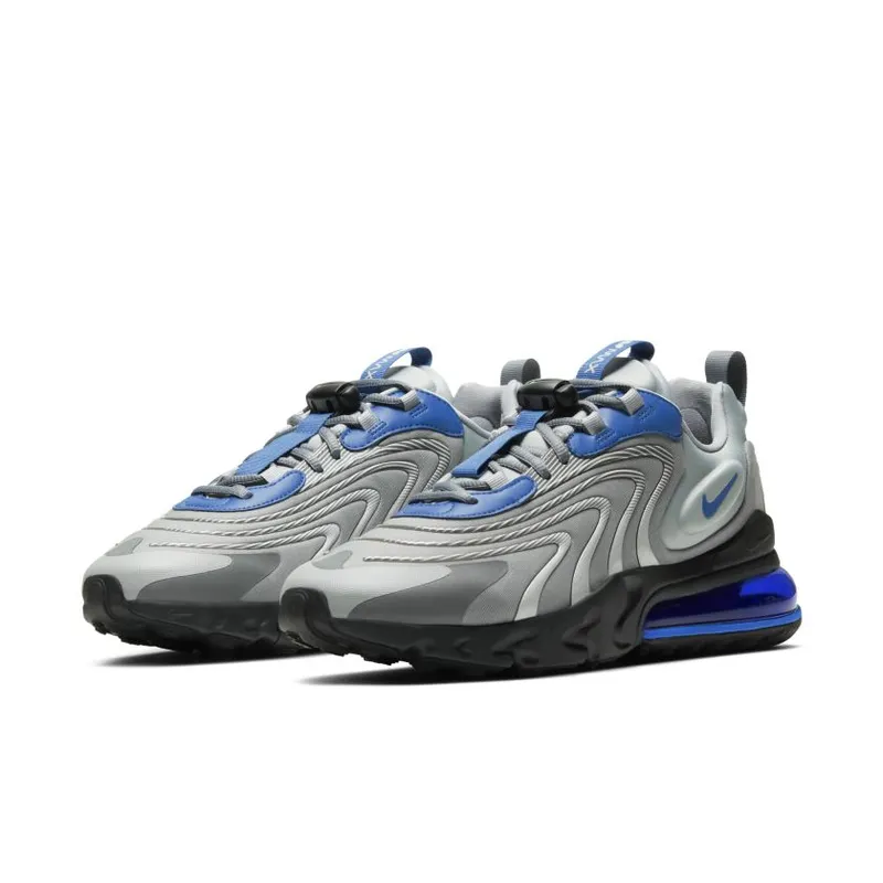 Nike Air Max 270 React Eng Light Smoke Grey Battle Blue (CJ0579-001)