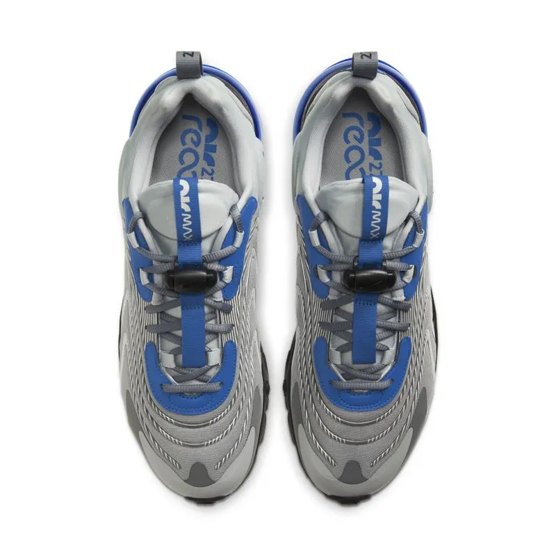 Nike Air Max 270 React Eng Light Smoke Grey Battle Blue (CJ0579-001)
