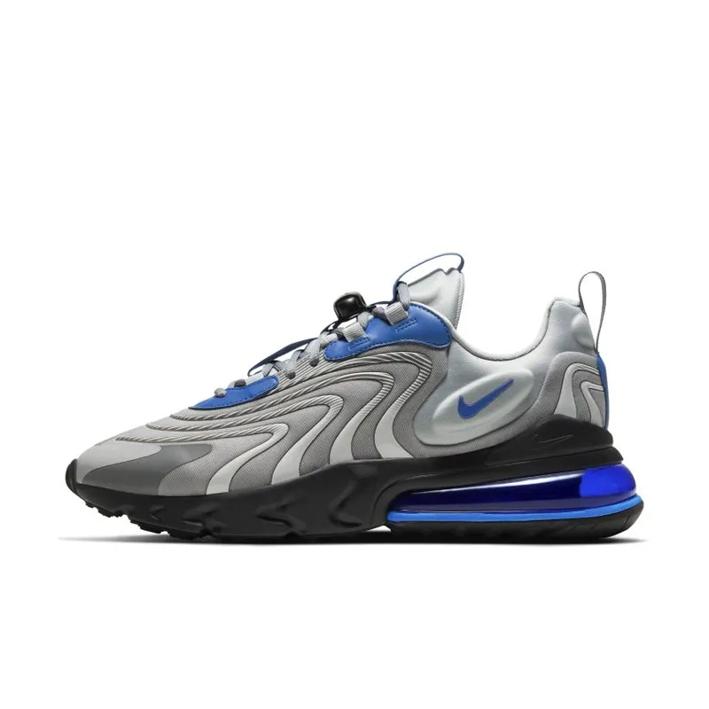 Nike Air Max 270 React Eng Light Smoke Grey Battle Blue (CJ0579-001)