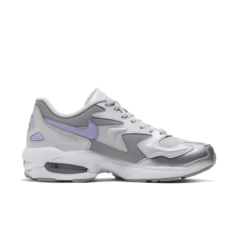 Nike Air Max 2 Light SE Vast Grey Purple Agate (Women’s) (CJ7981-001)