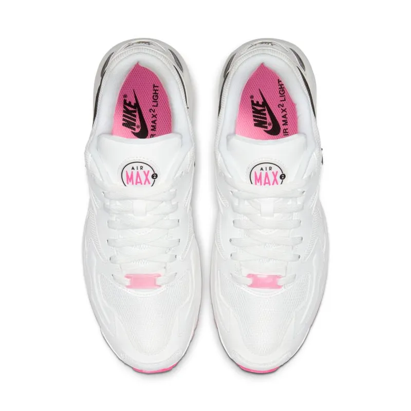 Nike Air Max 2 Light White Black Pink (AO1741-107)