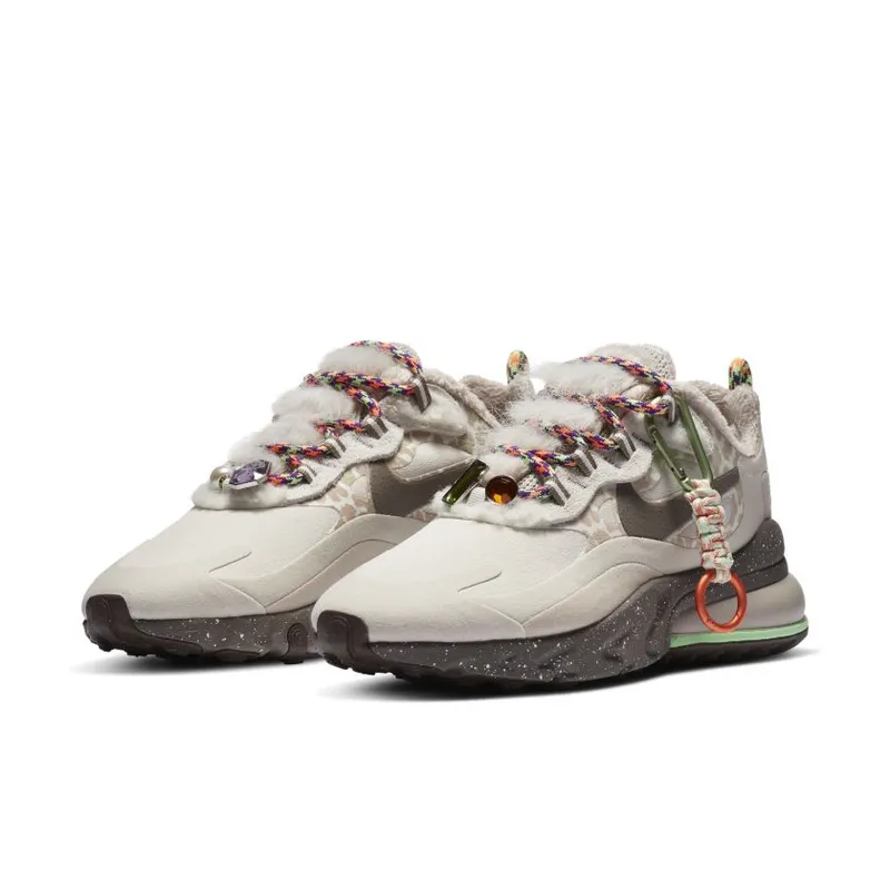 Nike Air Max 270 React Light Wood Brown (Women’s) (DC3277-181)