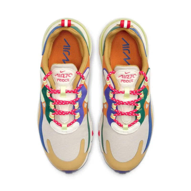 Nike Air Max 270 React Multi Color (Women’s) (CQ4805-071)