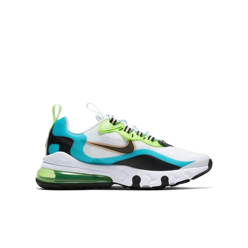 Nike Air Max 270 React Oracle Aqua Ghost Green (GS) (CJ4060-300)