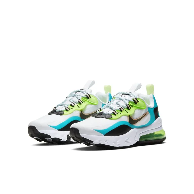 Nike Air Max 270 React Oracle Aqua Ghost Green (GS) (CJ4060-300)