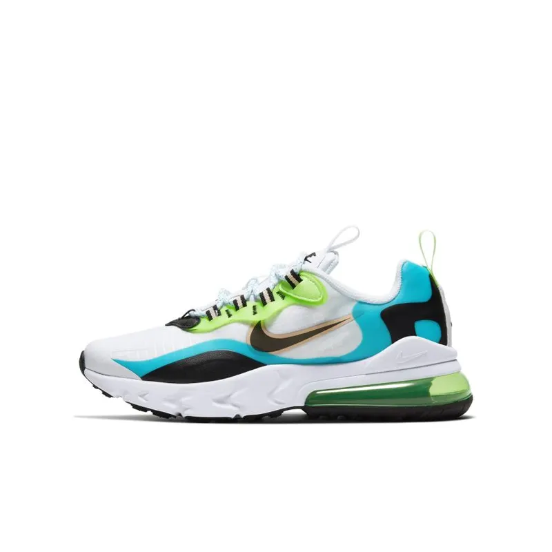 Nike Air Max 270 React Oracle Aqua Ghost Green (GS) (CJ4060-300)