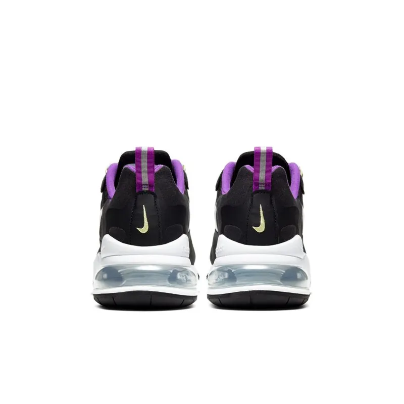 Nike Air Max 270 React SE Black White Vivid Purple (Women’s) (CV7956-011)