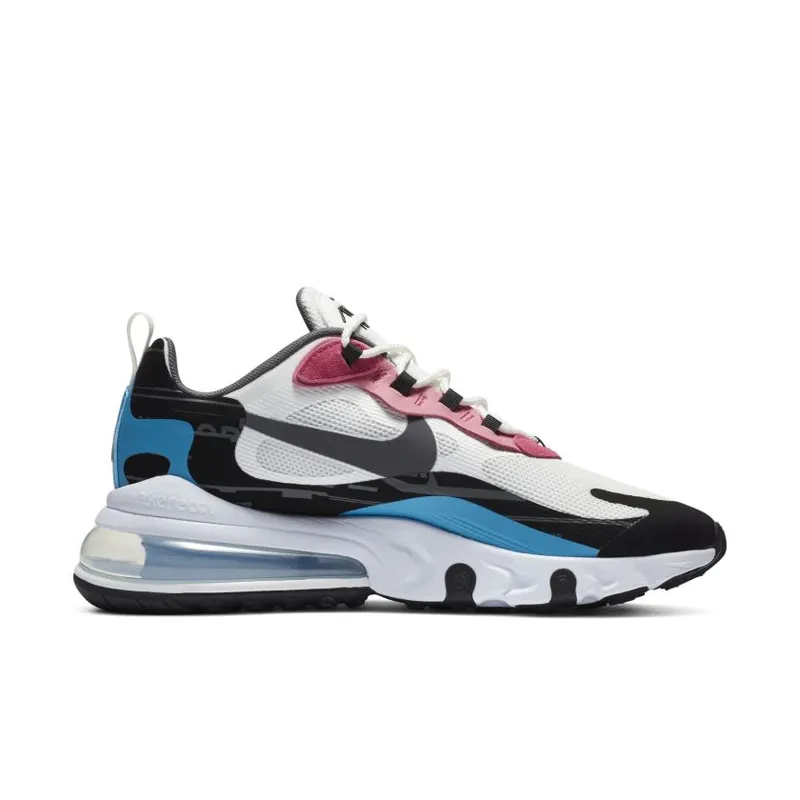 Nike Air Max 270 React Summit White Black Laser Blue (DA4303-100)