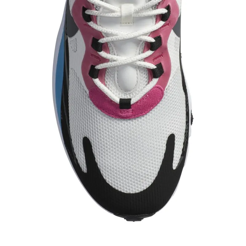 Nike Air Max 270 React Summit White Black Laser Blue (DA4303-100)