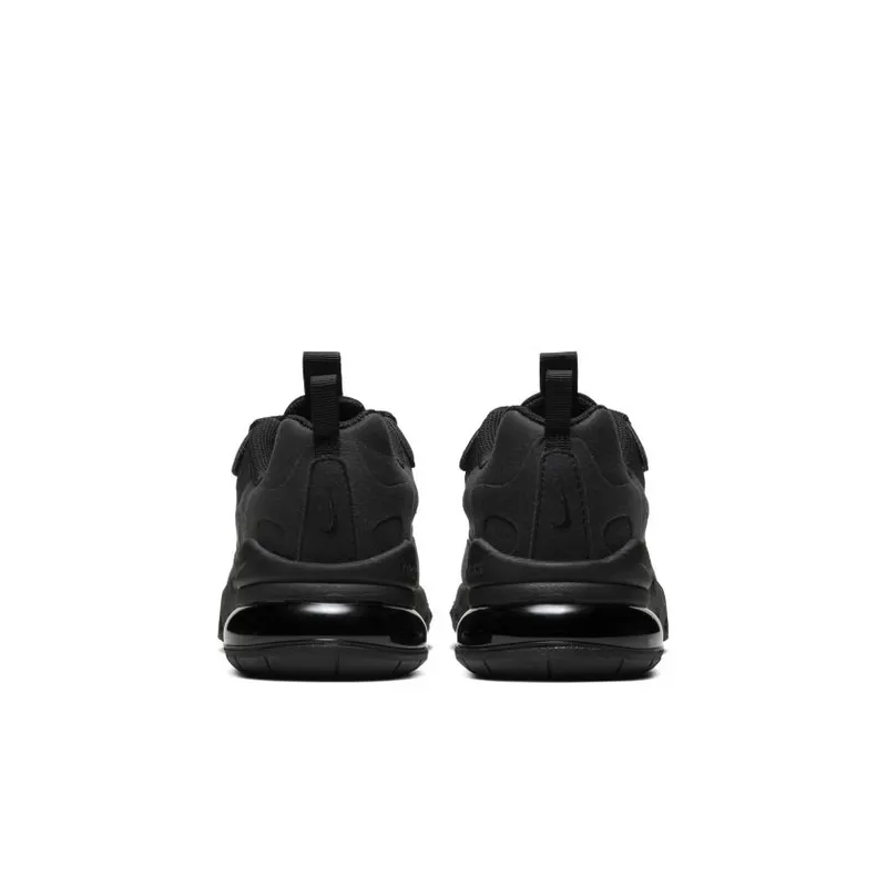 Nike Air Max 270 React Triple Black (GS) (BQ0103-004)