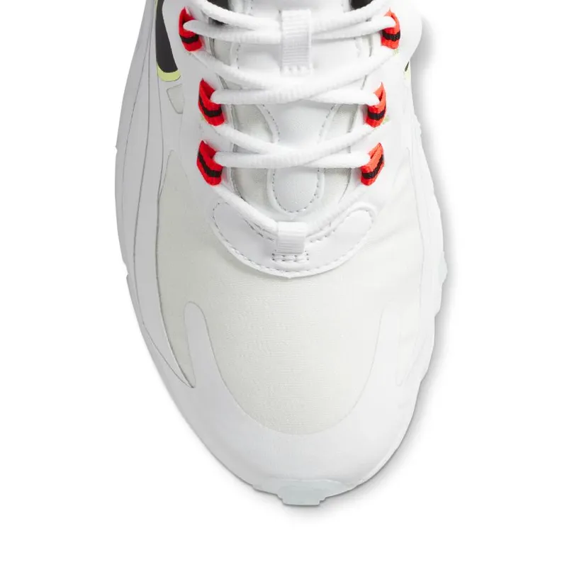 Nike Air Max 270 React White Crimson (Women’s) (CZ6685-100)