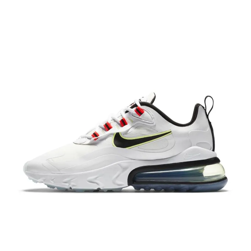 Nike Air Max 270 React White Crimson (Women’s) (CZ6685-100)