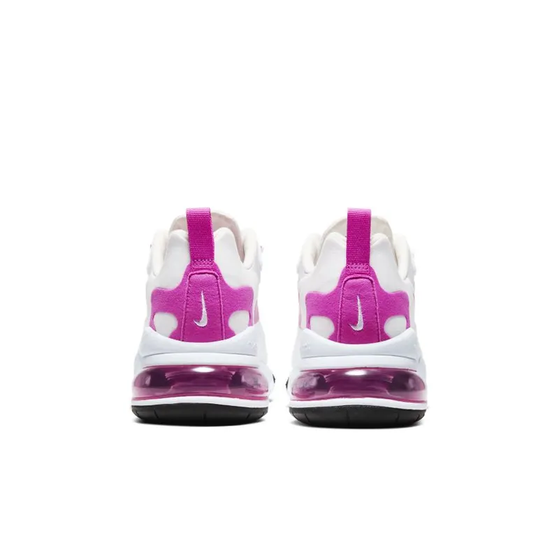 Nike Air Max 270 React White Fire Pink (Women’s) (CJ0619-100)