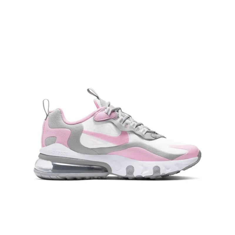 Nike Air Max 270 React White Pink (GS) (BQ0103-104)