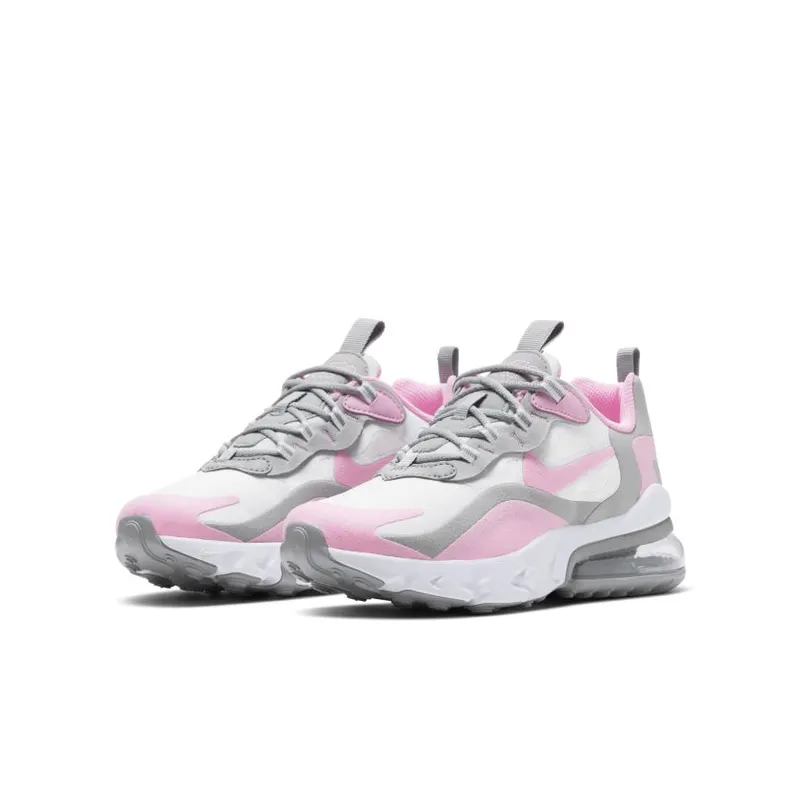 Nike Air Max 270 React White Pink (GS) (BQ0103-104)