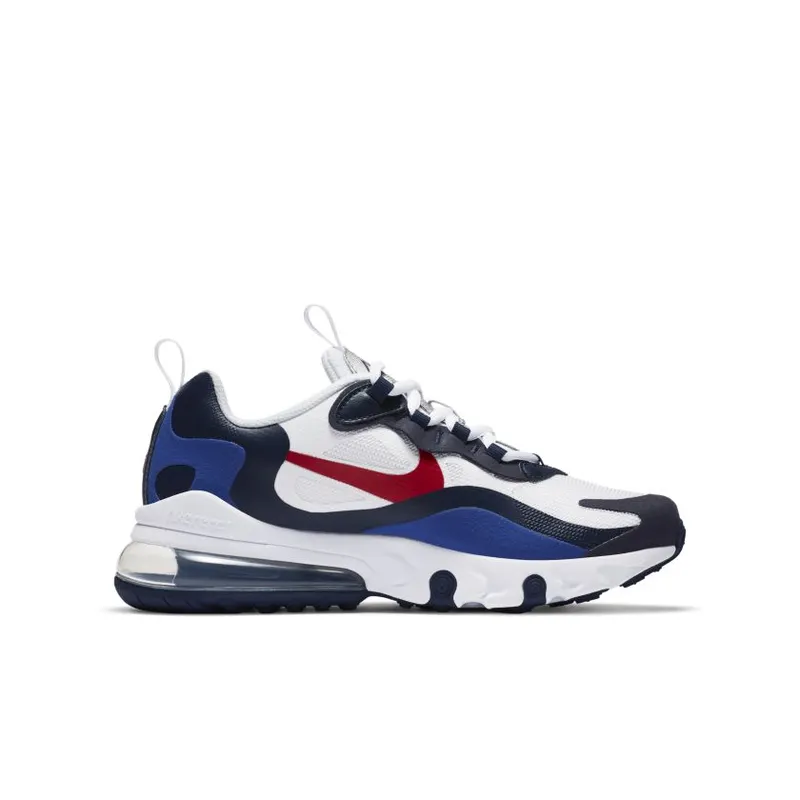 Nike Air Max 270 React White University Red (GS) (CZ5582-100)